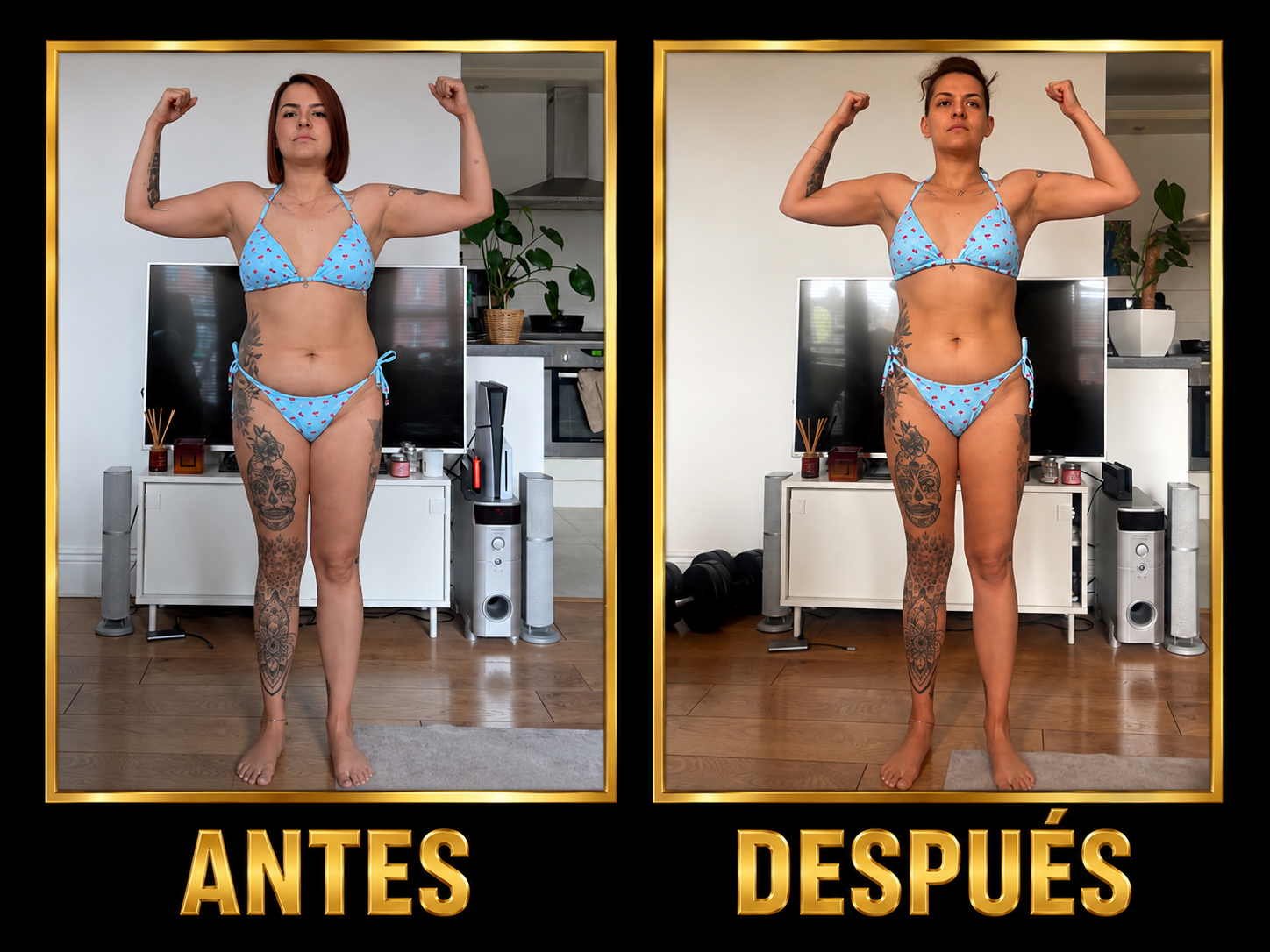 Transformación física de Sara - Champion Mind