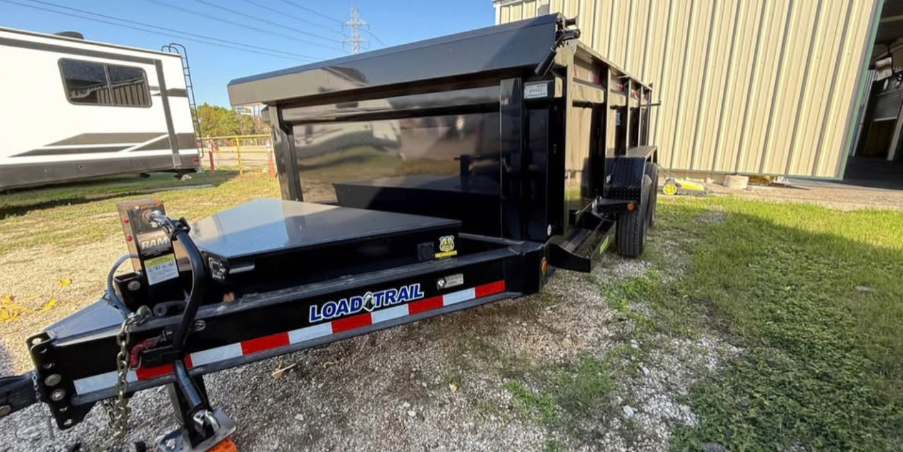7x14x3 Dump Trailer Rental in San Antonio, TX