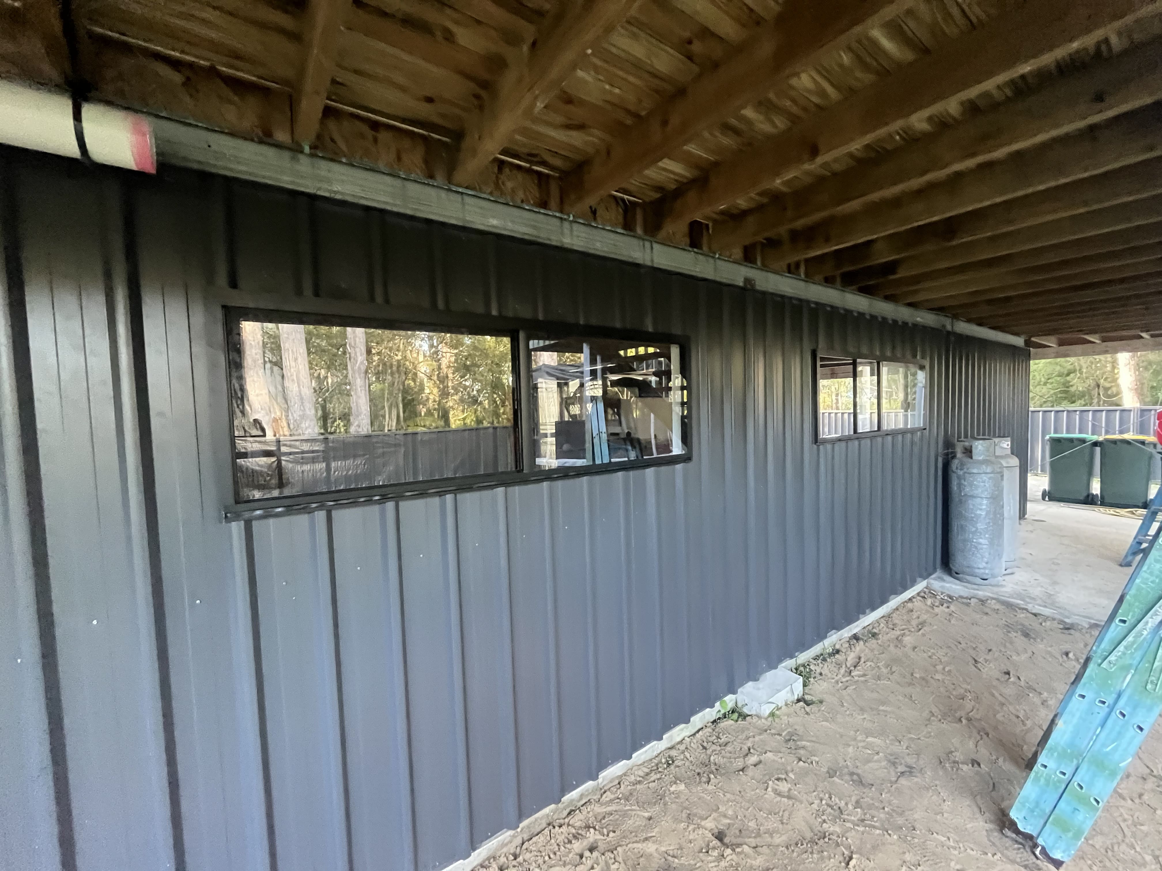 Weatherboard cladding and exterior repairs on a Newcastle NSW home