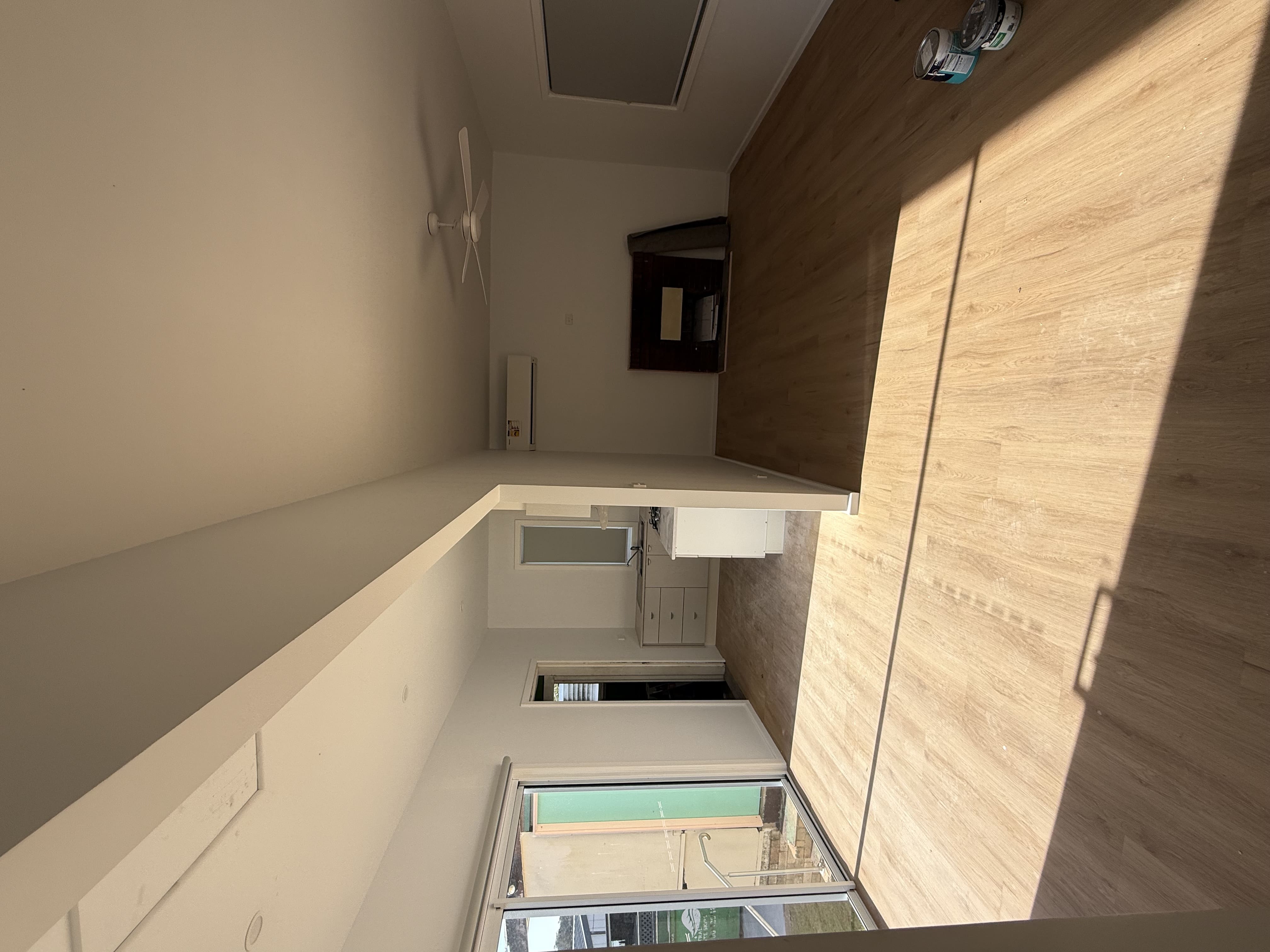 Finished bathroom fit-off with bath and screen, Newcastle NSW