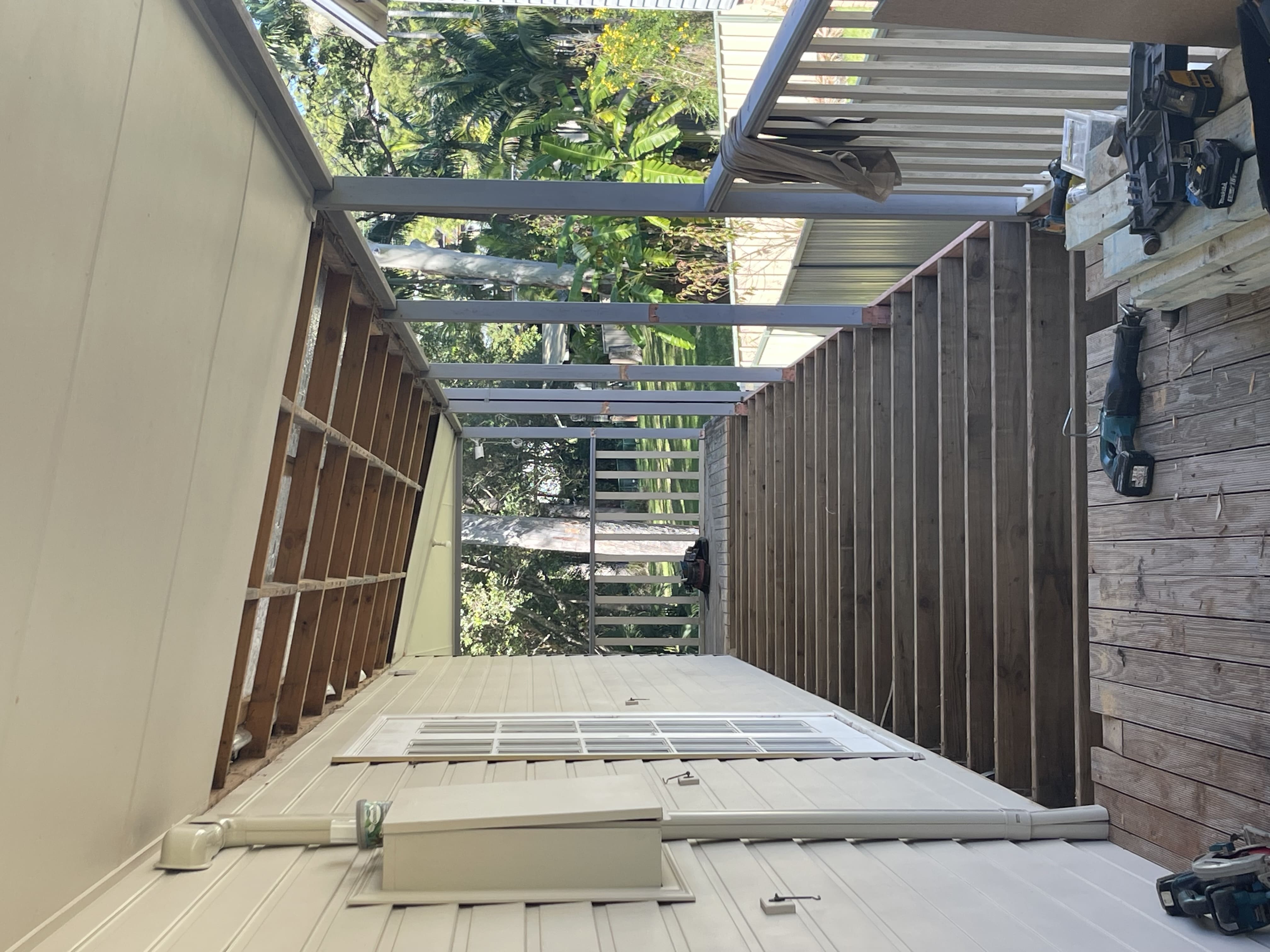 Exterior cladding replacement on a Hunter region home