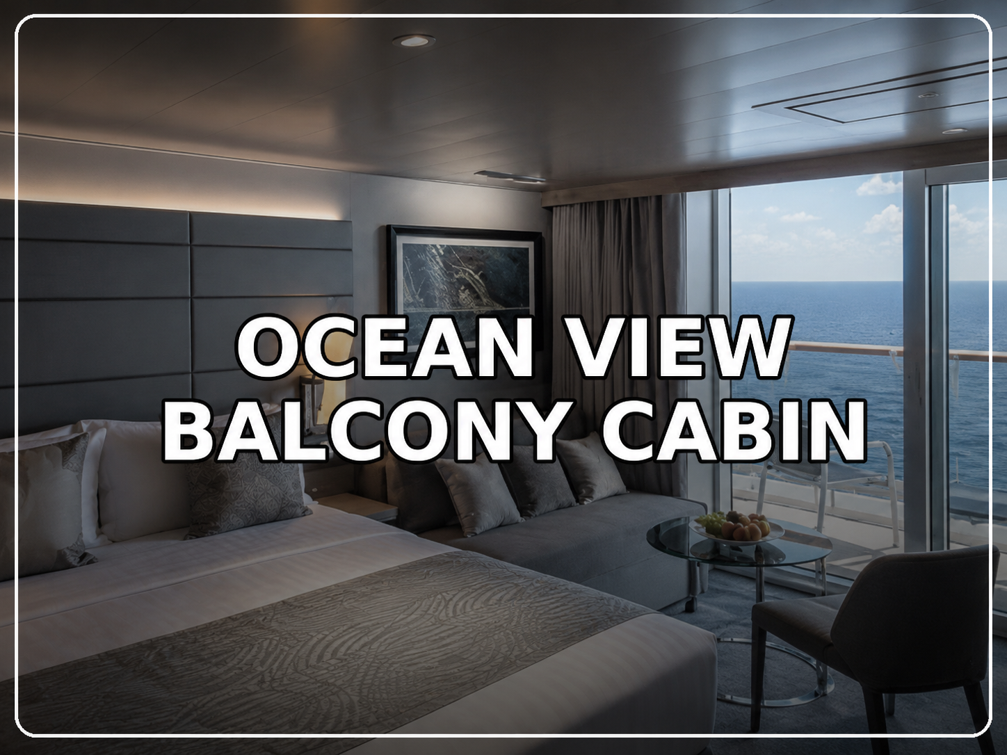 Ocean View Balcony