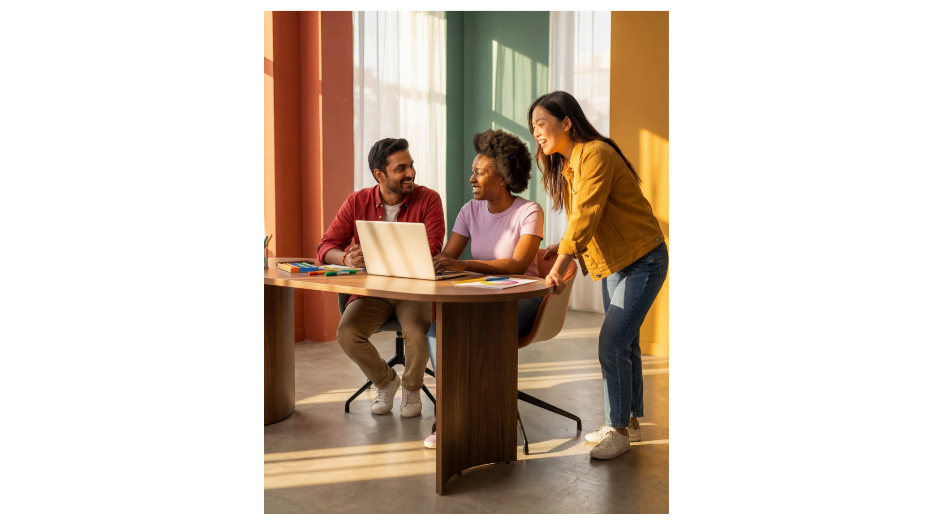 Black entrepreneurs reviewing national growth strategy