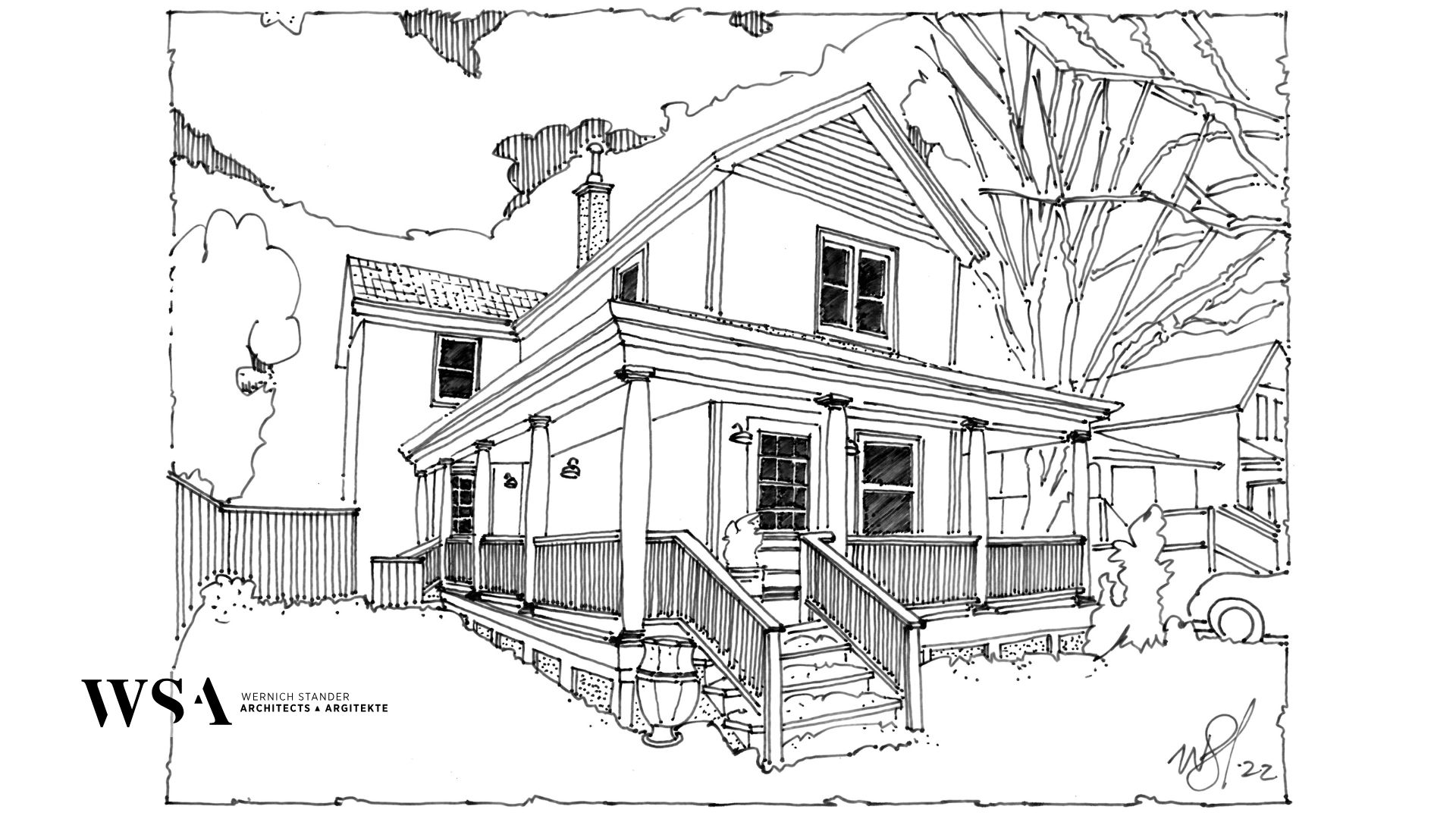 Architectural sketch