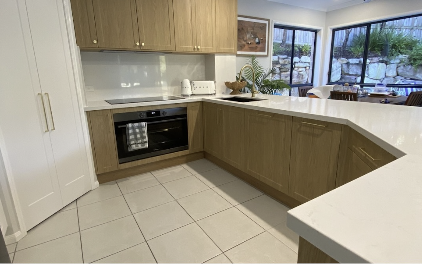 After Clean Custom Cabinetry Transformation