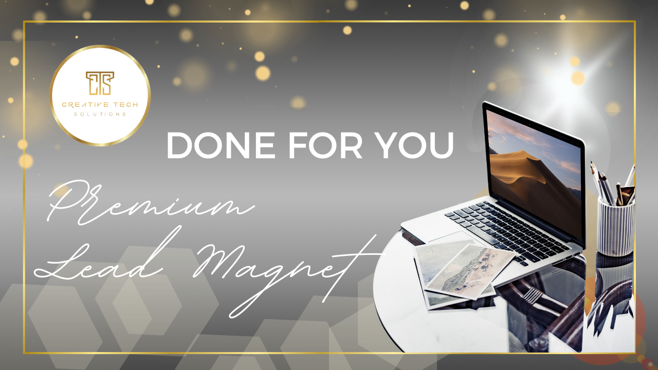 Done For You Lead Magnet Premium | High-Converting Lead Funnels
