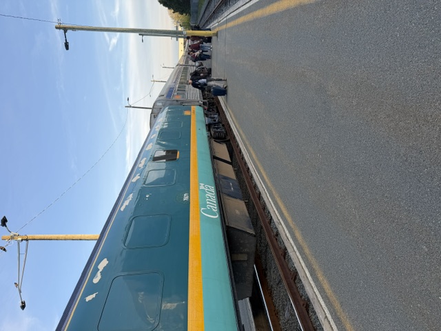 VIA Rail at the platform