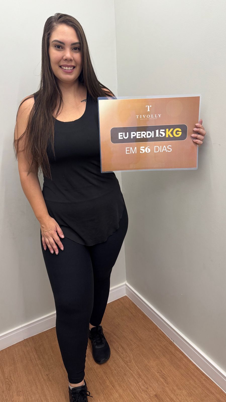 Plaquinha de perda de peso Tivolly