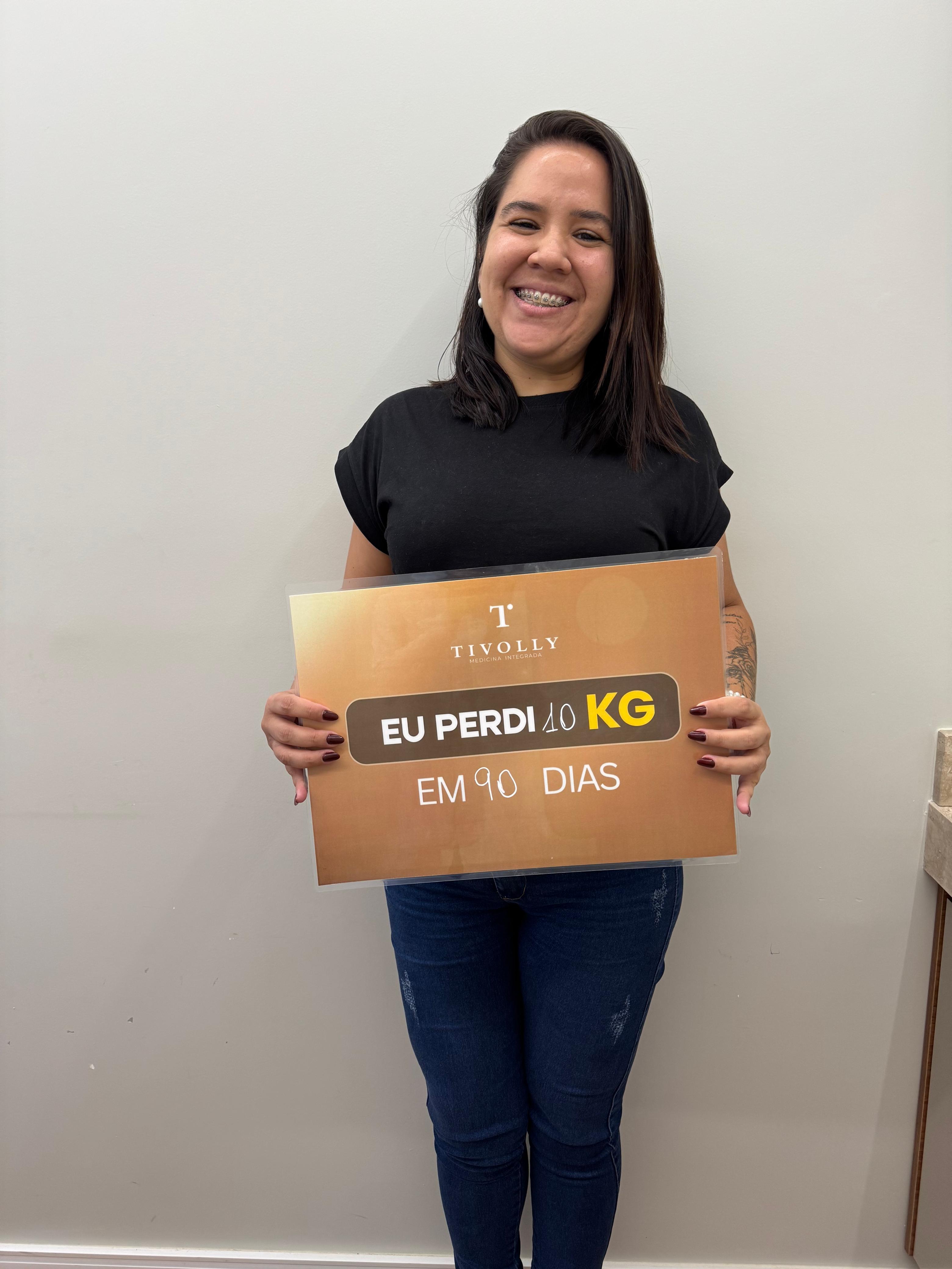 Plaquinha de perda de peso Tivolly