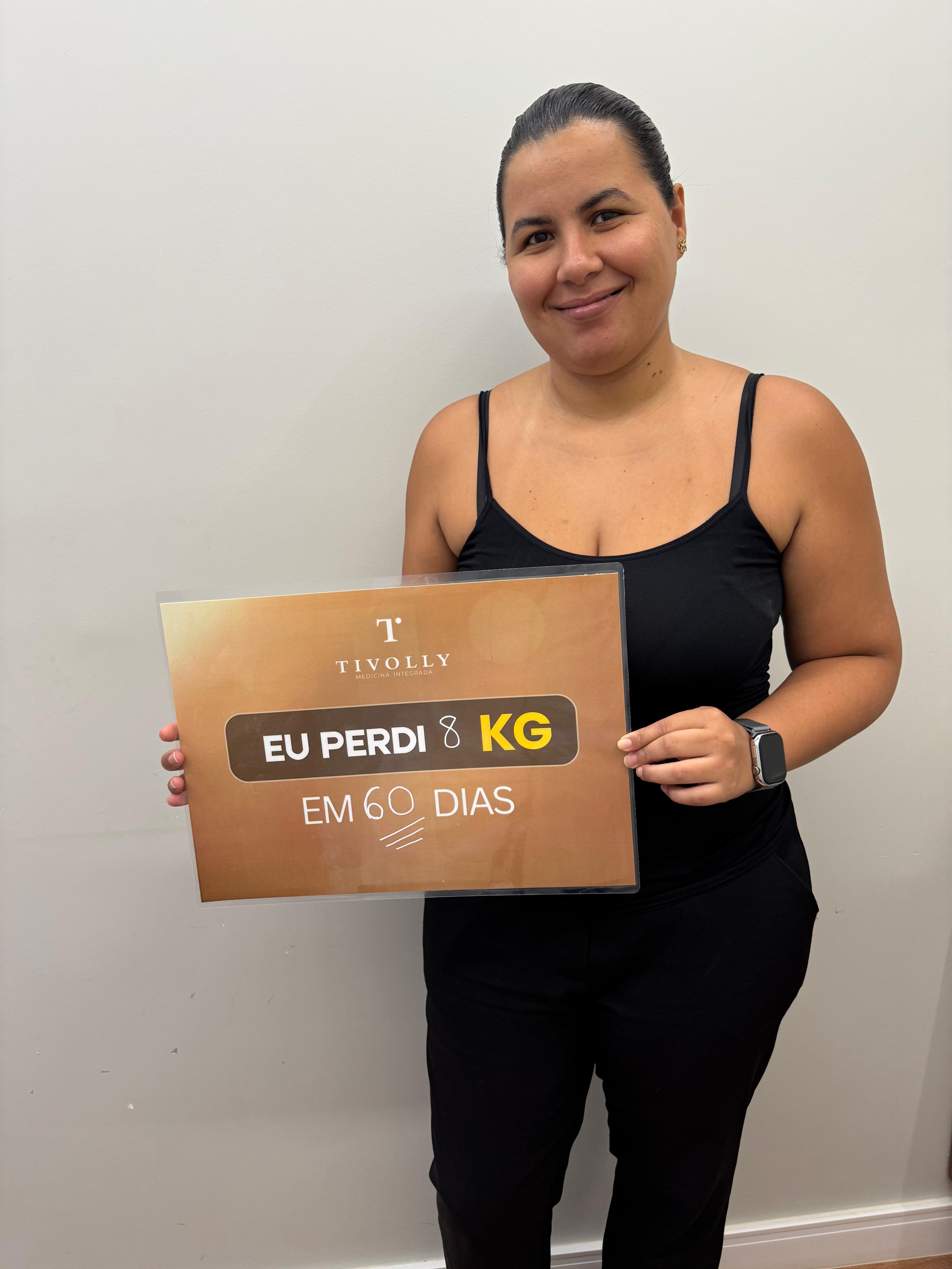 Plaquinha de perda de peso Tivolly