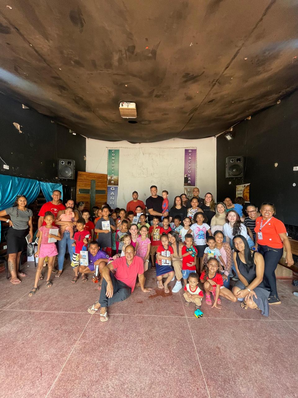 Projeto social apoiado pela Tivolly