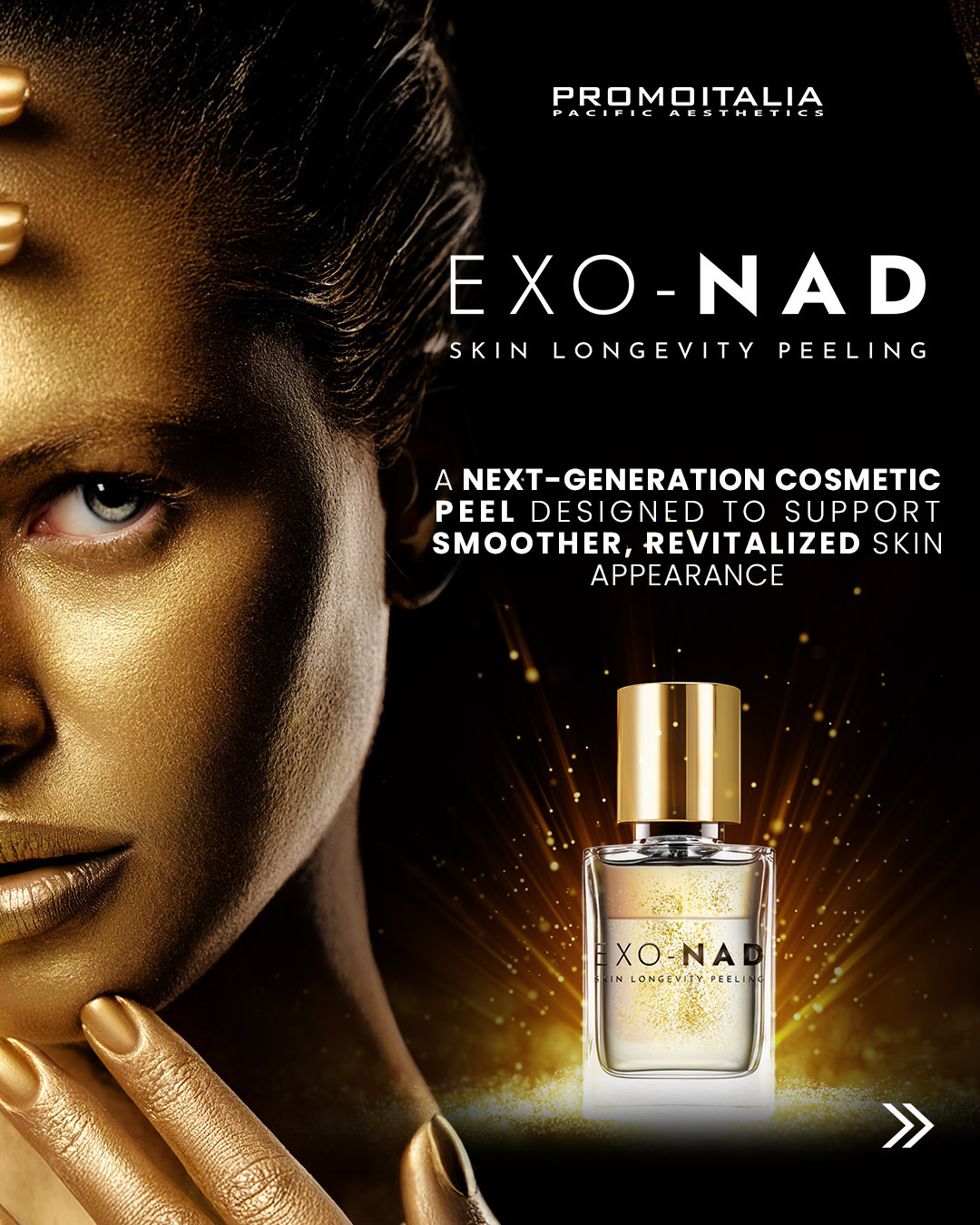 A client experiencing skin shedding after a chemical peel treatment at Image Clinic in Windsor.