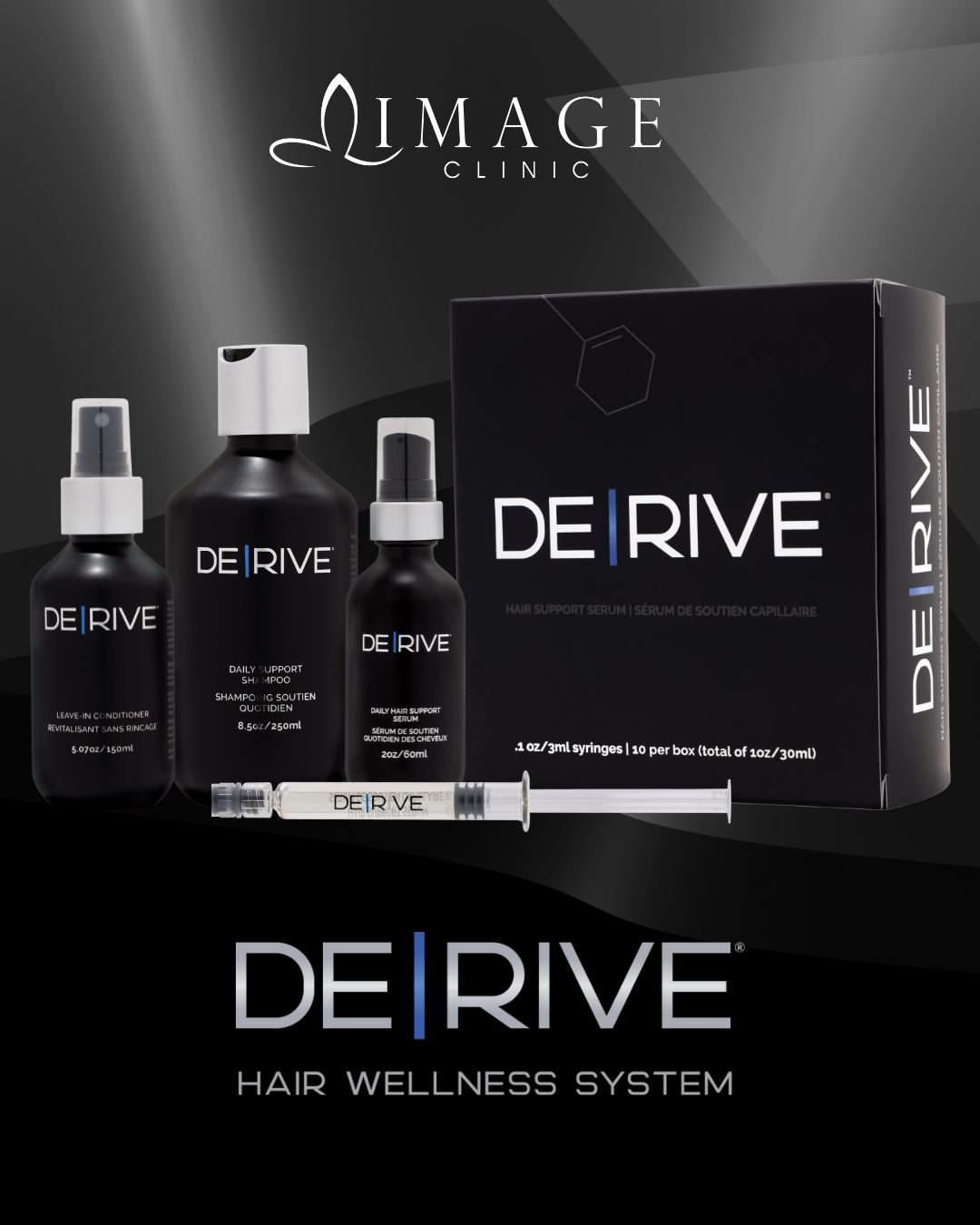 A client preparing for Fotona HairRestart+ hair restoration treatment at Image Clinic in Windsor