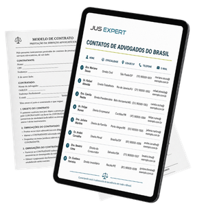 Lista com 3 mil contatos de advogados do Brasil