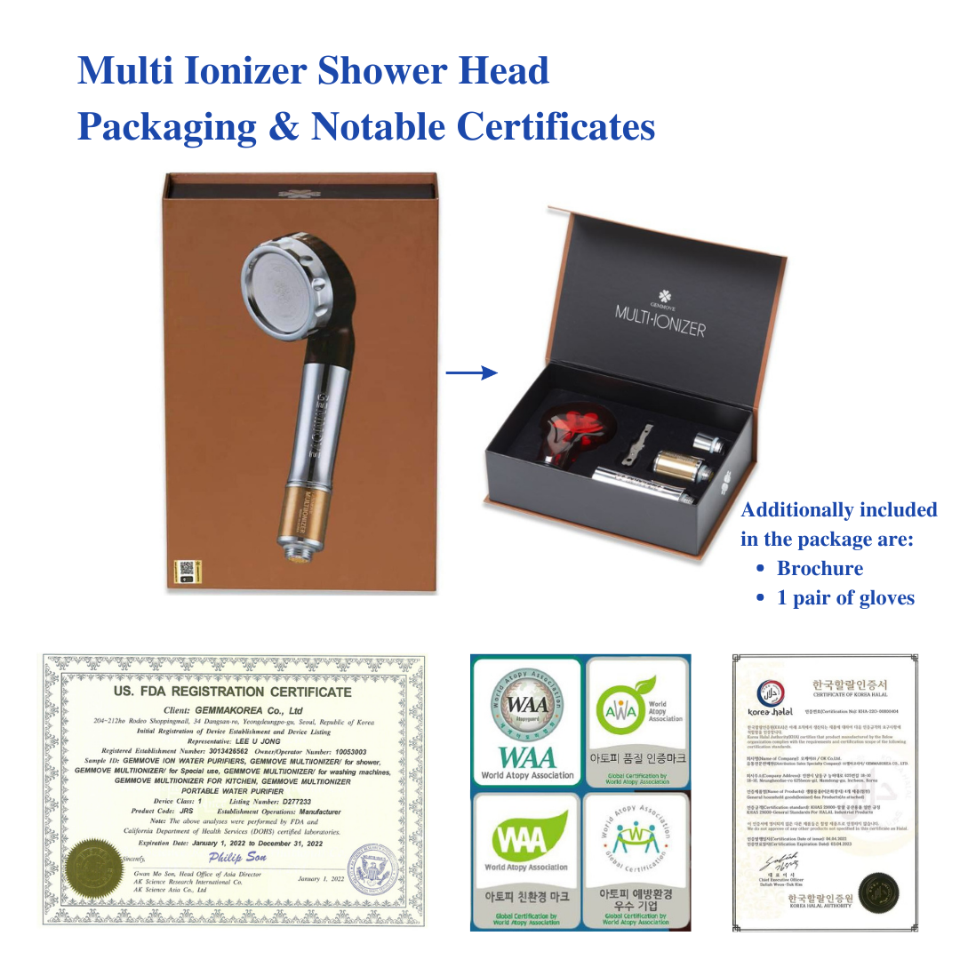 MultiIonizer Shower Head is the South Korean No. 1 household essential