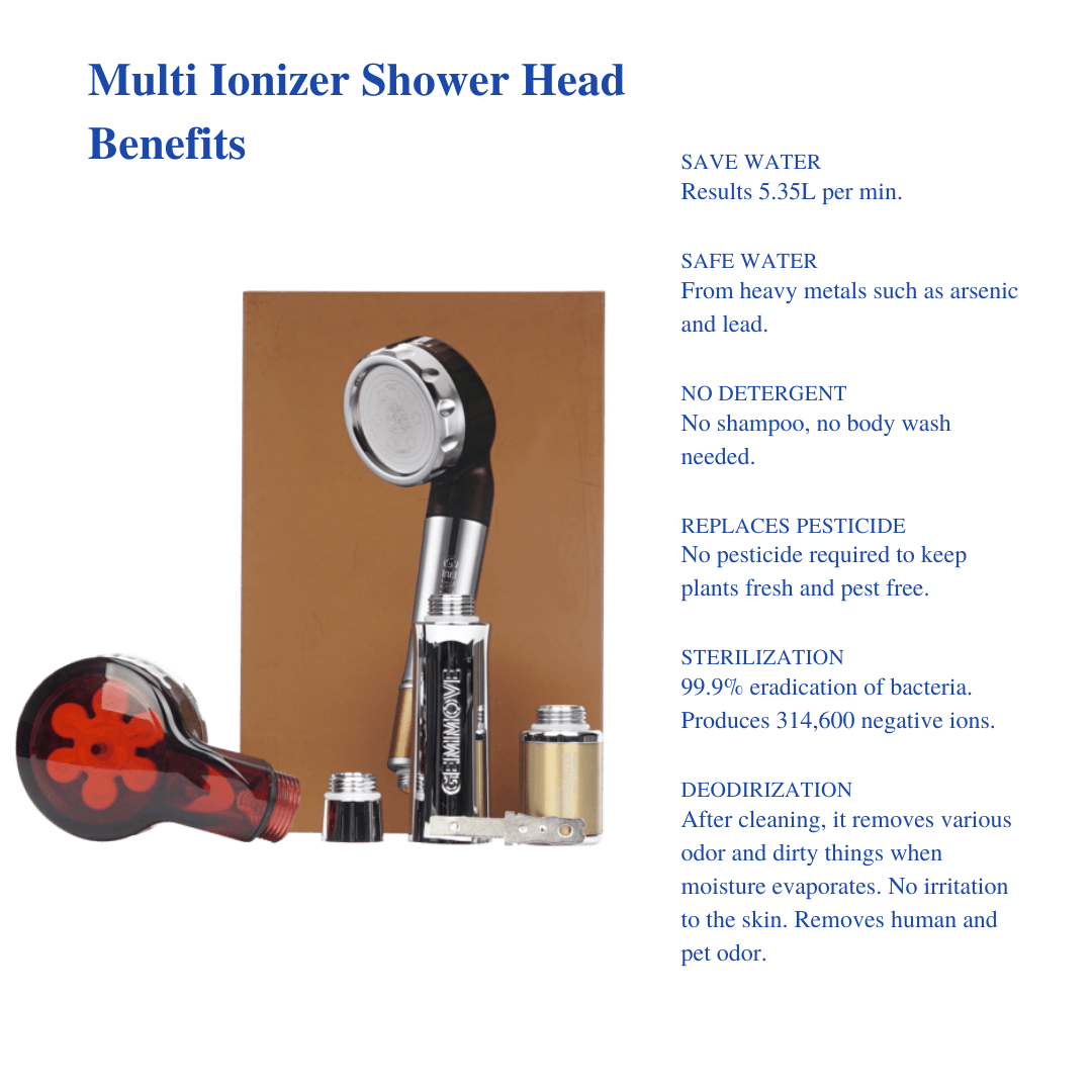 MultiIonizer Shower Head is the South Korean No. 1 household essential