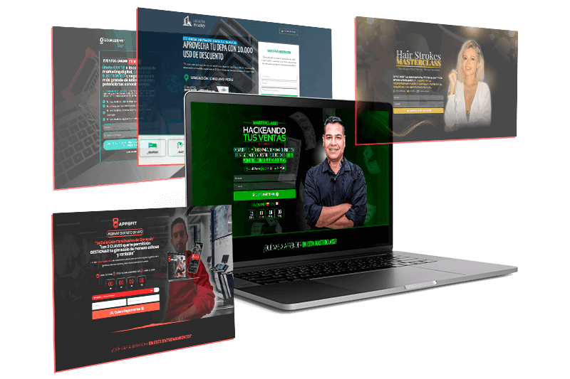 Mockup: Landing Page de Conversión
