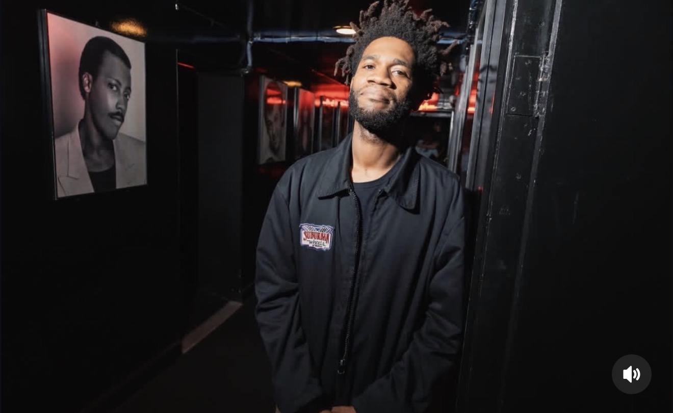 Steven Marcus Releford backstage