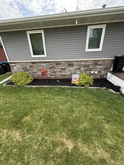 Christmas lights in Webster city