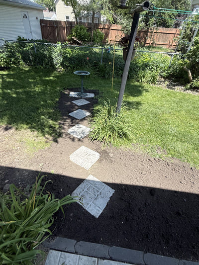 Hardscape in Webster city