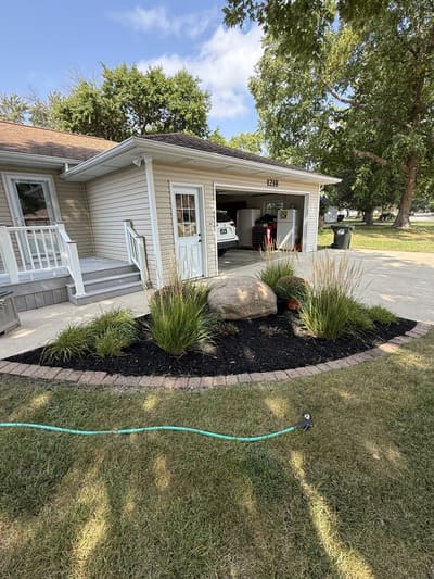 Christmas lights in Webster city