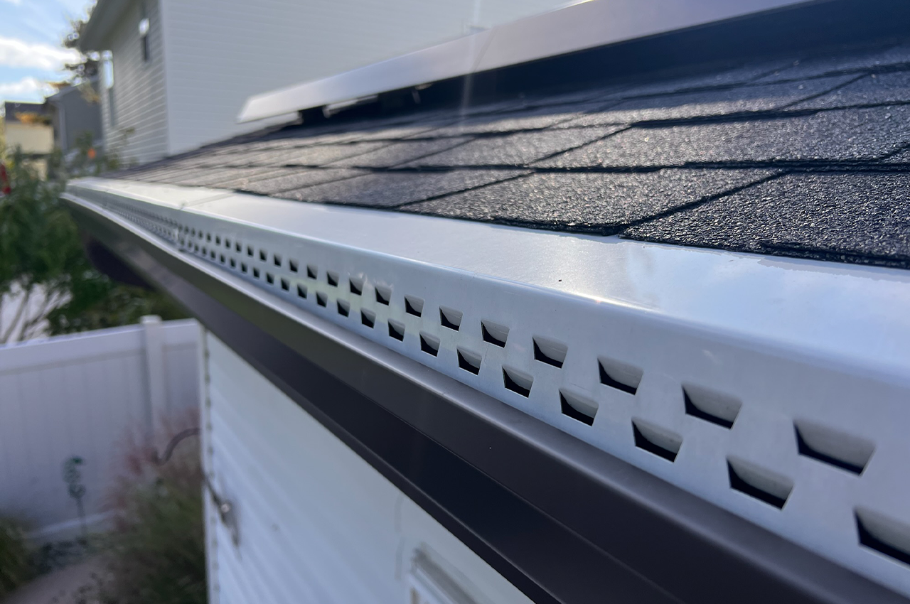 Veterans gutter protection project