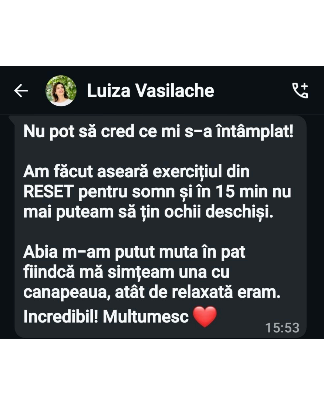 Testimonial