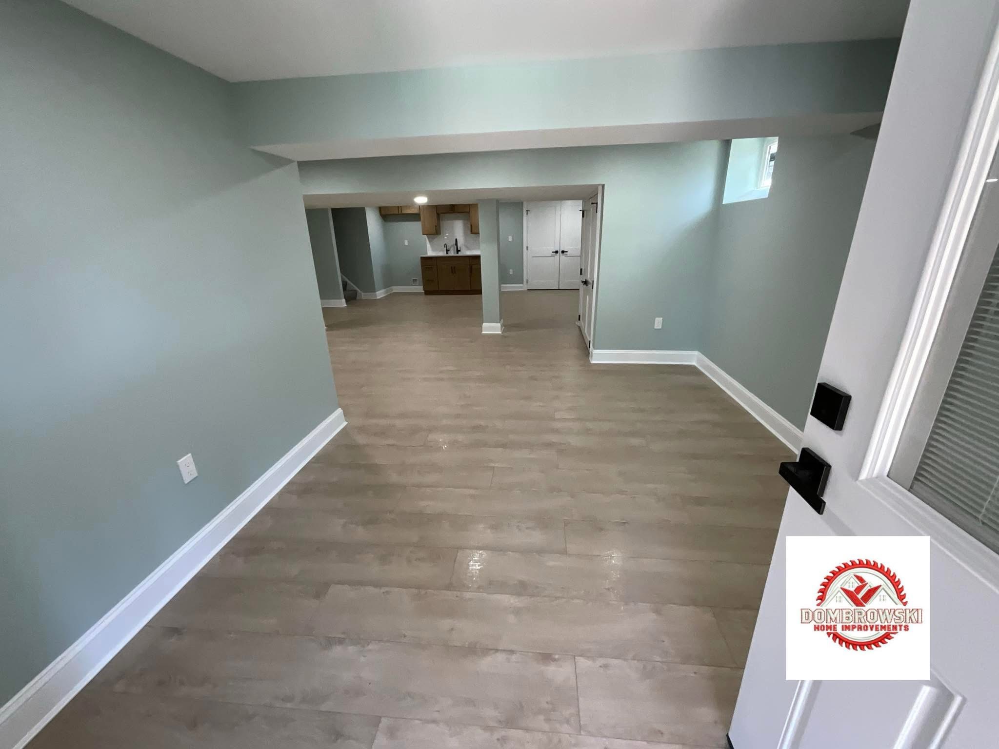 Entry room view looking into main space and kitchenette