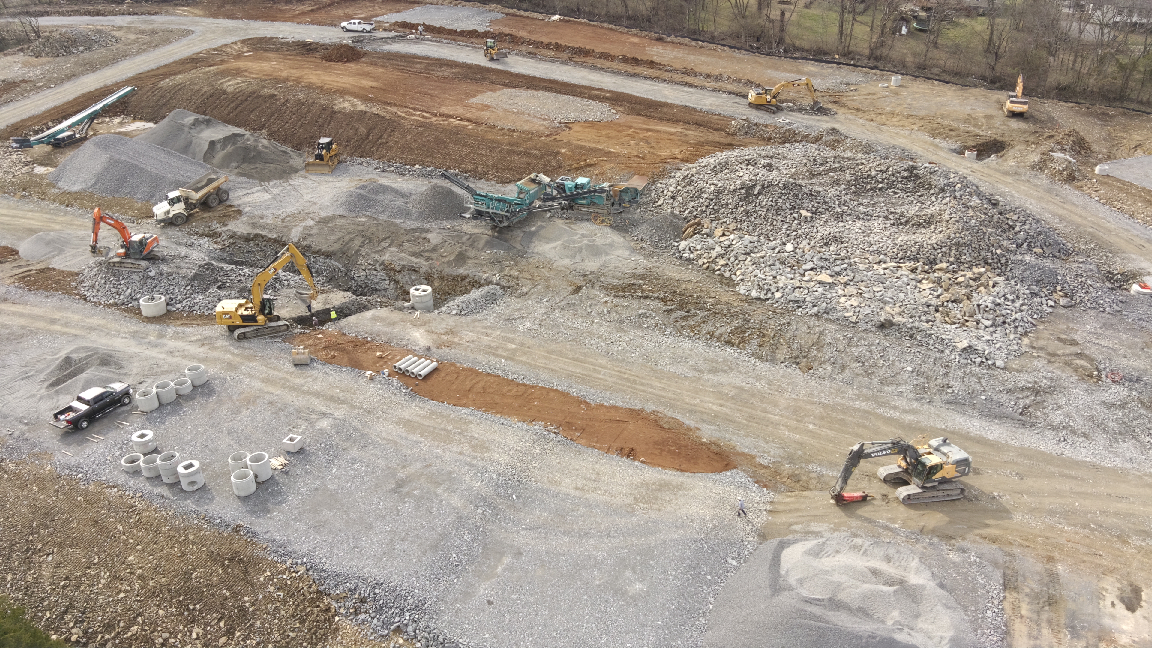 BISON CONSTRUCTION & EQUIPMENT LLC Land Development Construction Company 