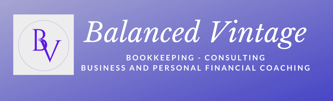 Balanced Vintage bookkeeping and accounting