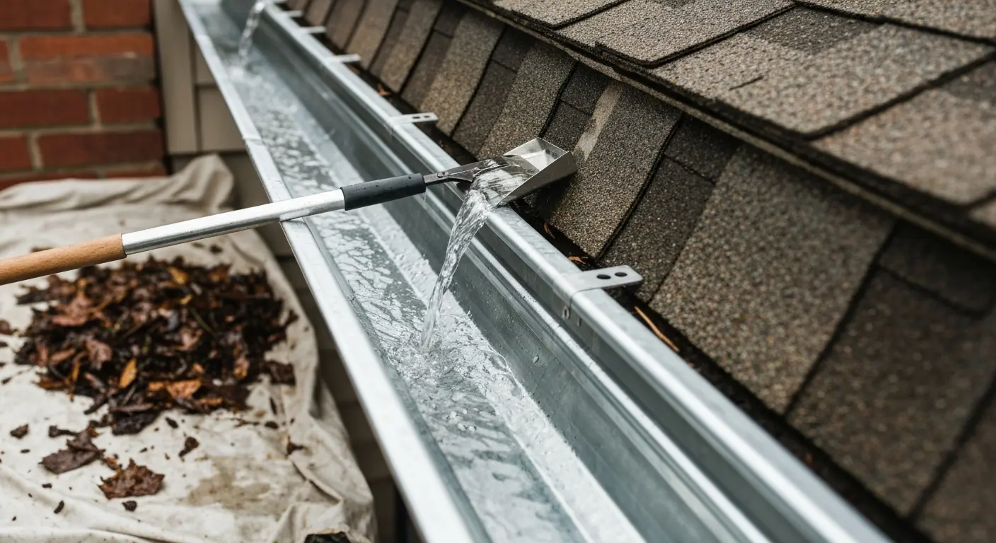 Gutter cleaning