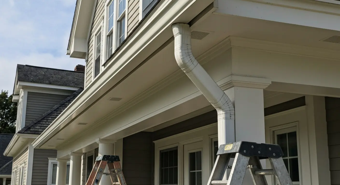 Gutter cleaning service