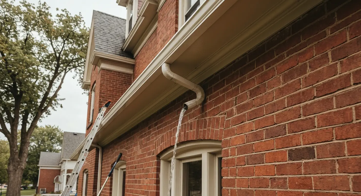 Gutter cleaning service