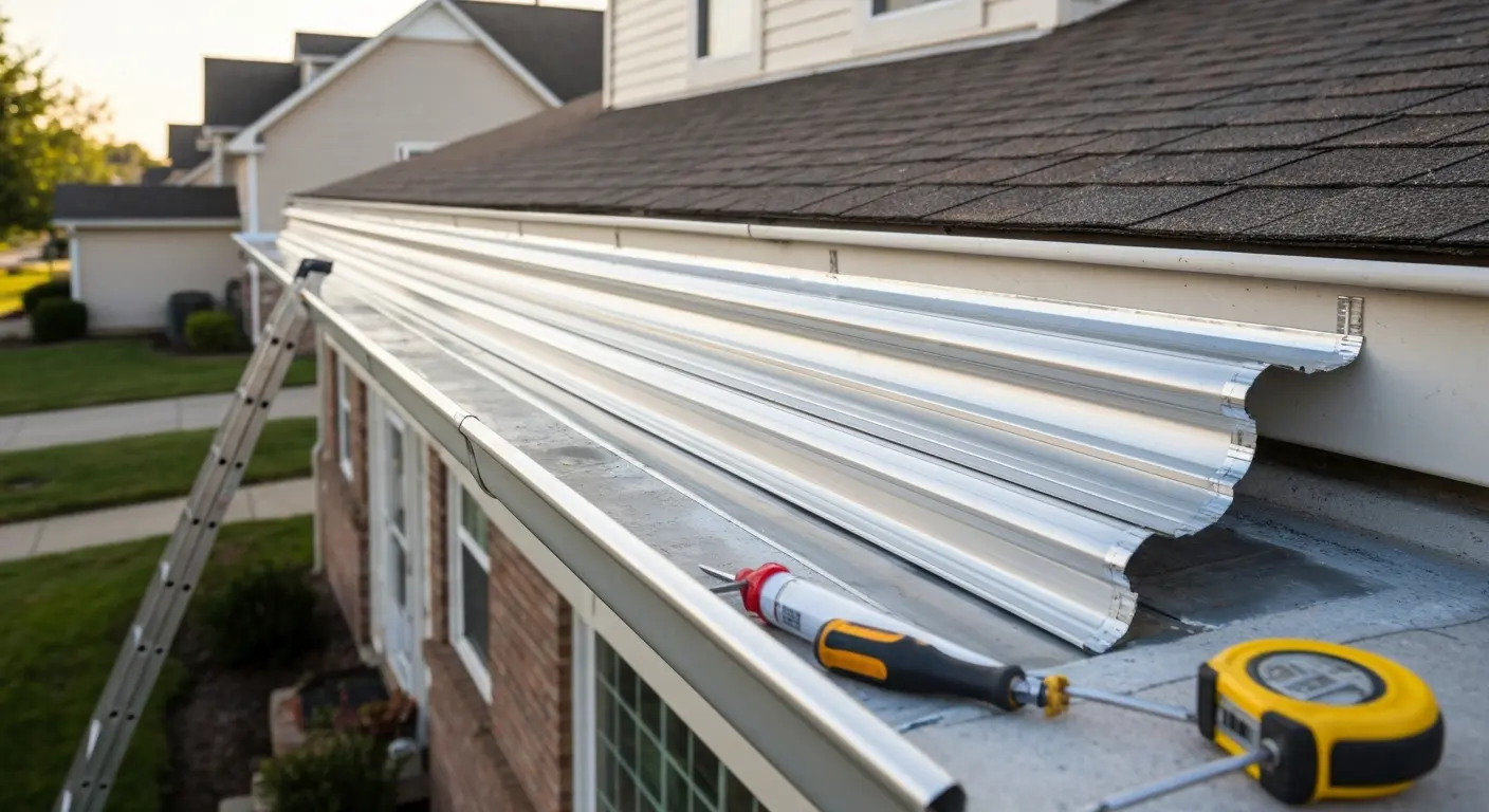 Gutter guard installation