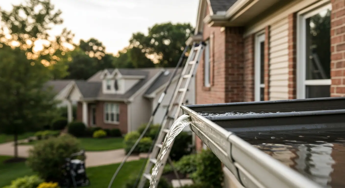 Gutter cleaning