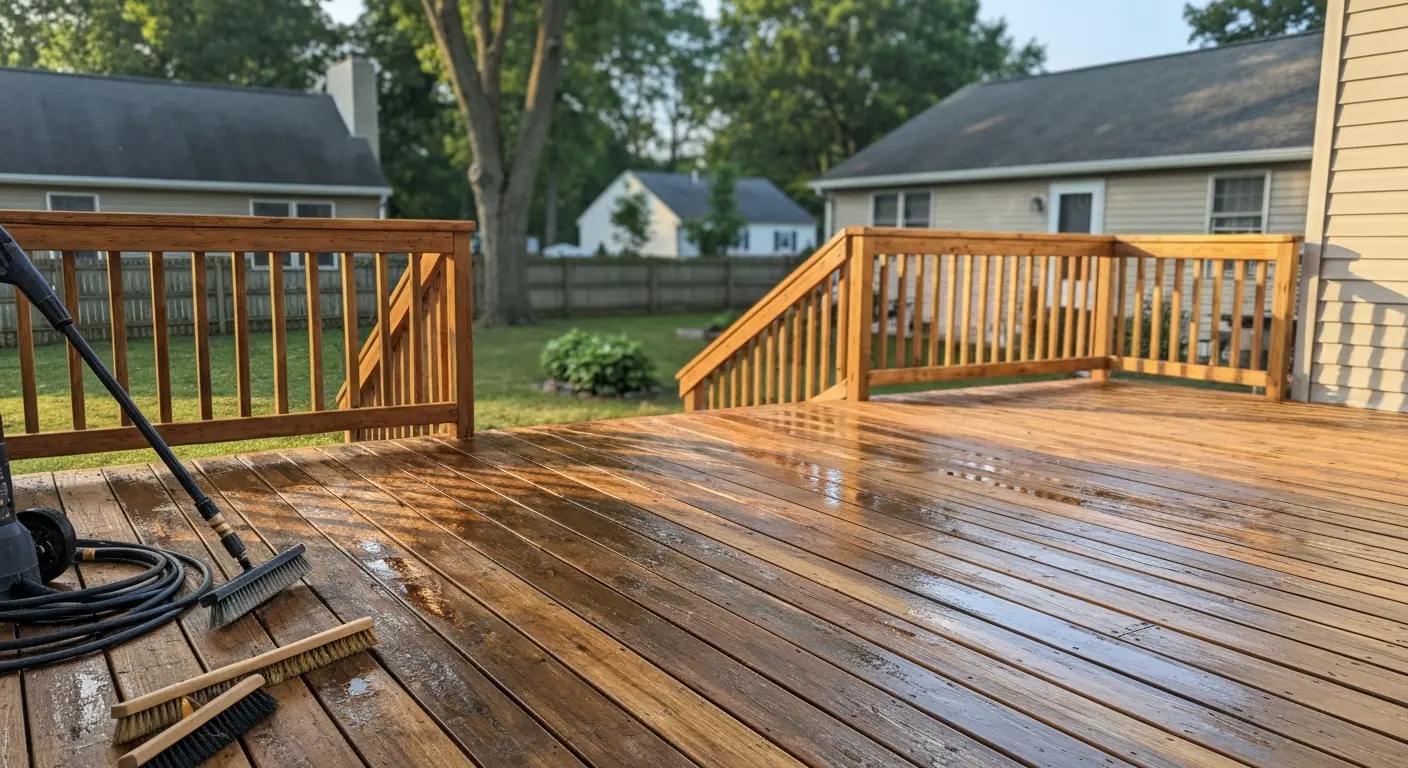 Deck cleaning Chardon