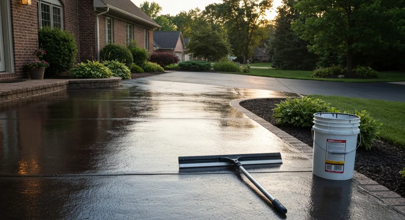 Concrete sealing project