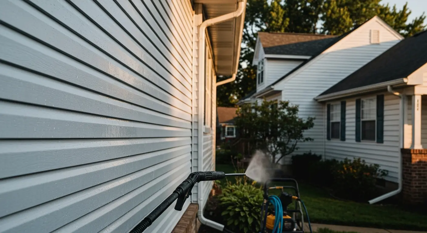 Professional house washing