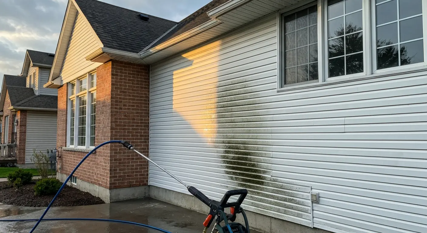 House pressure washing service