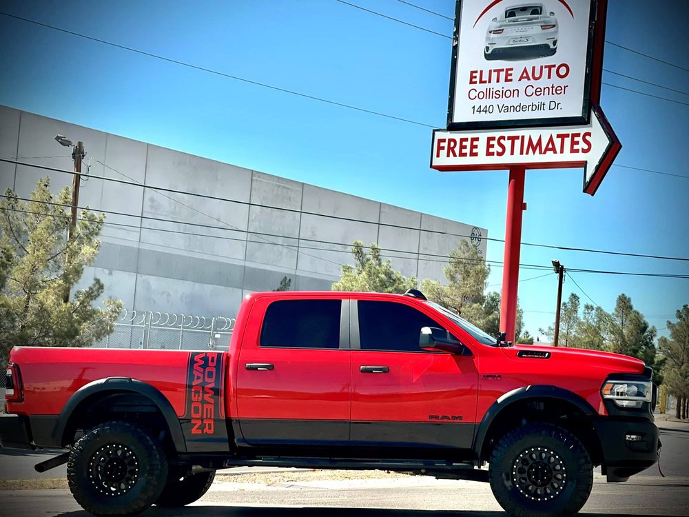 Frame and structural repair at Elite Auto Collision Center, El Paso, TX