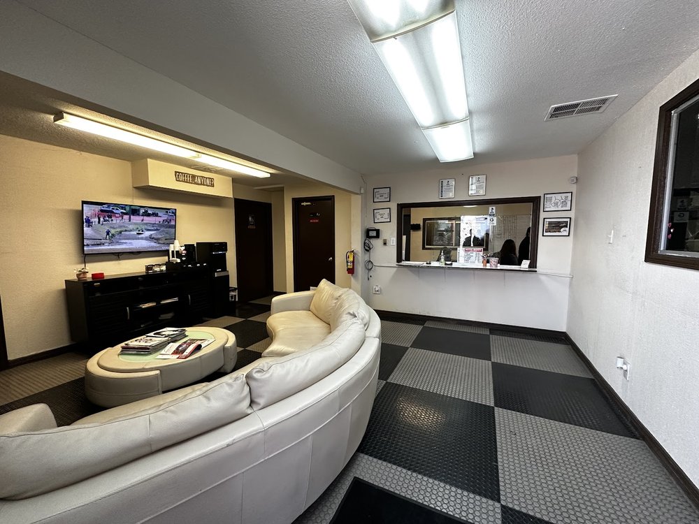 Close-up of collision repair and auto body work at Elite Auto Collision Center, El Paso, TX