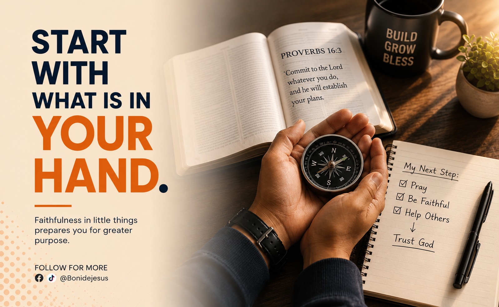 Start With What Is in Your Hand Start With What Is in Your Hand