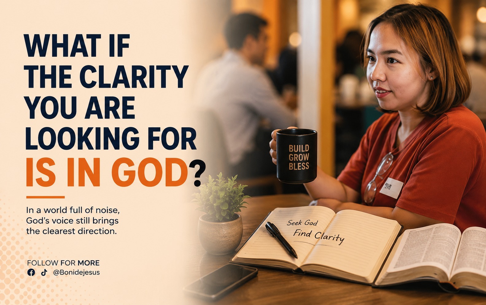What If the Clarity You Are Looking For Is in God?