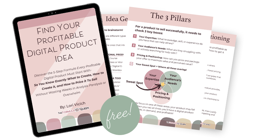 Find Your Profitable Digital Product Idea Guide