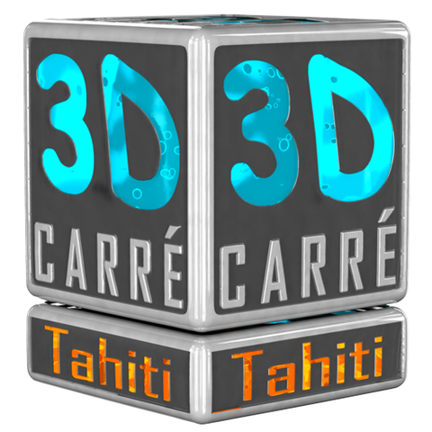 3Dcarré Tahiti — Moorea