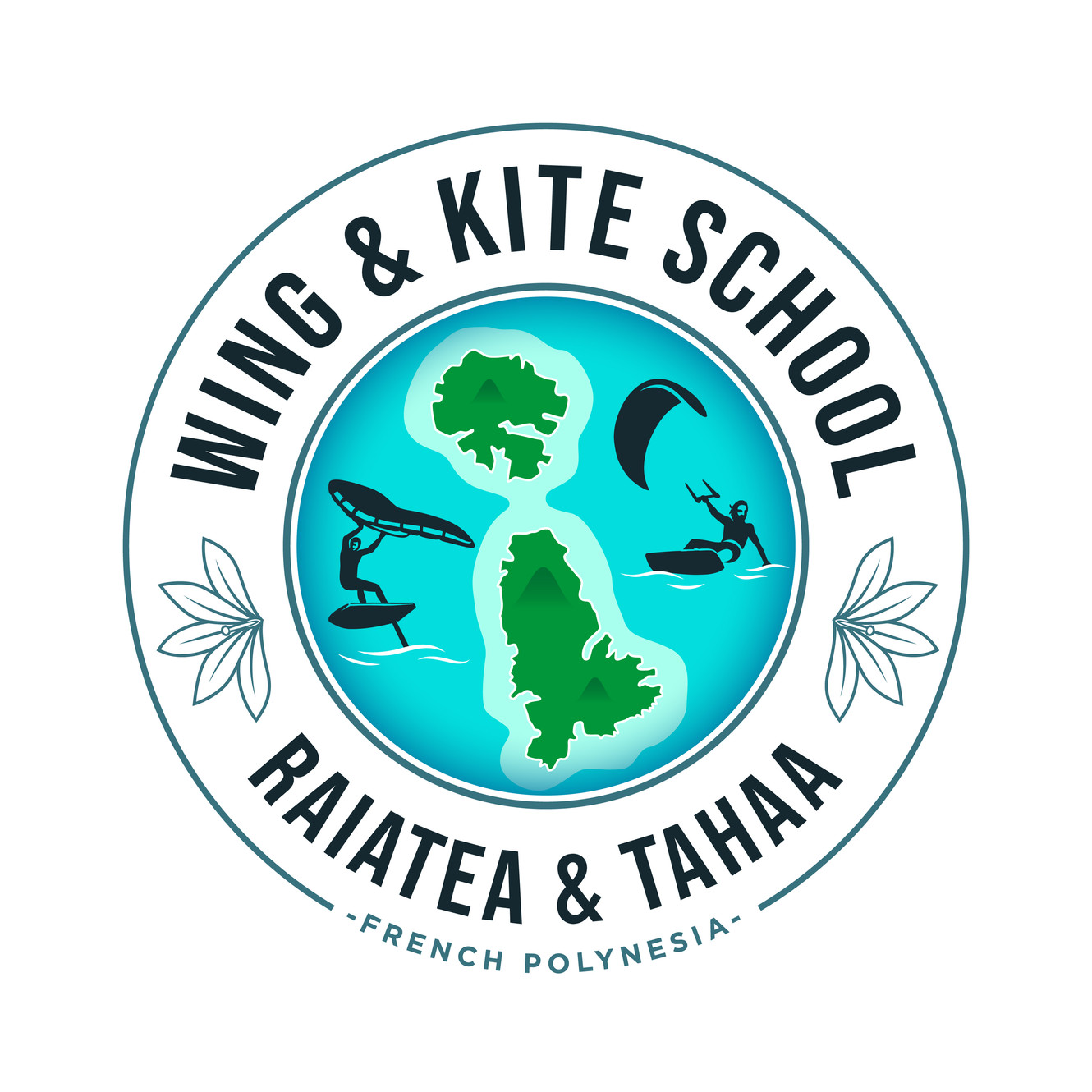 Logo Raiatea Wing Kite School