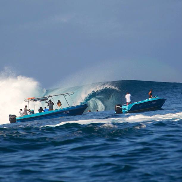 Logo Teahupoo Tahiti Surfari