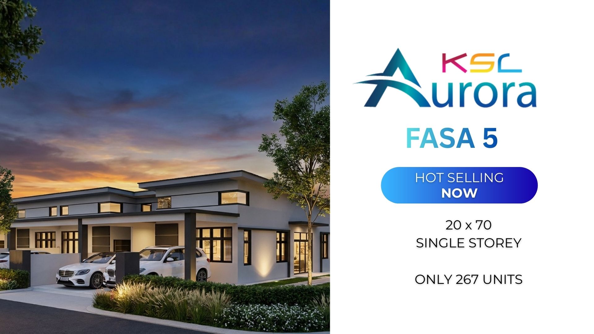 KSL Aurora Fasa 5 Single Storey