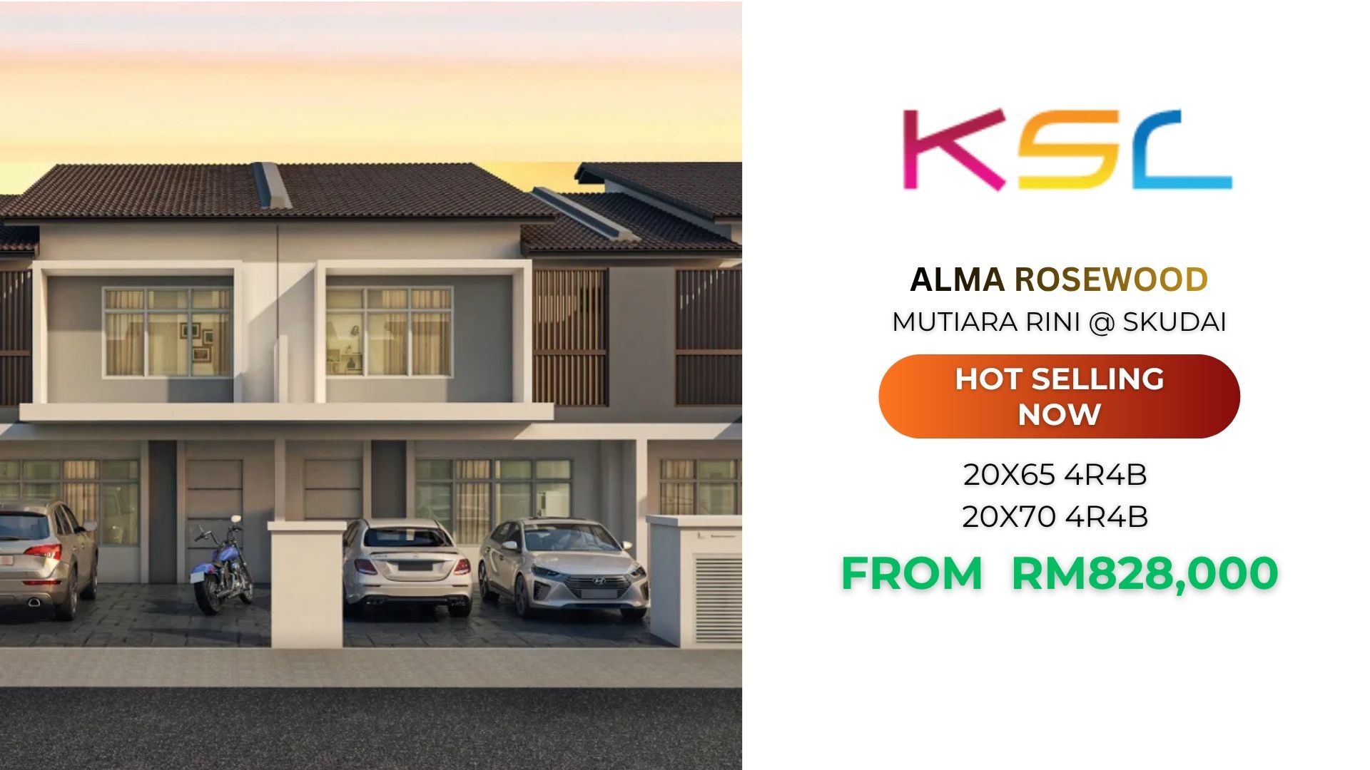 KSL ALMA ROSEWOOD TAMA BESTARI