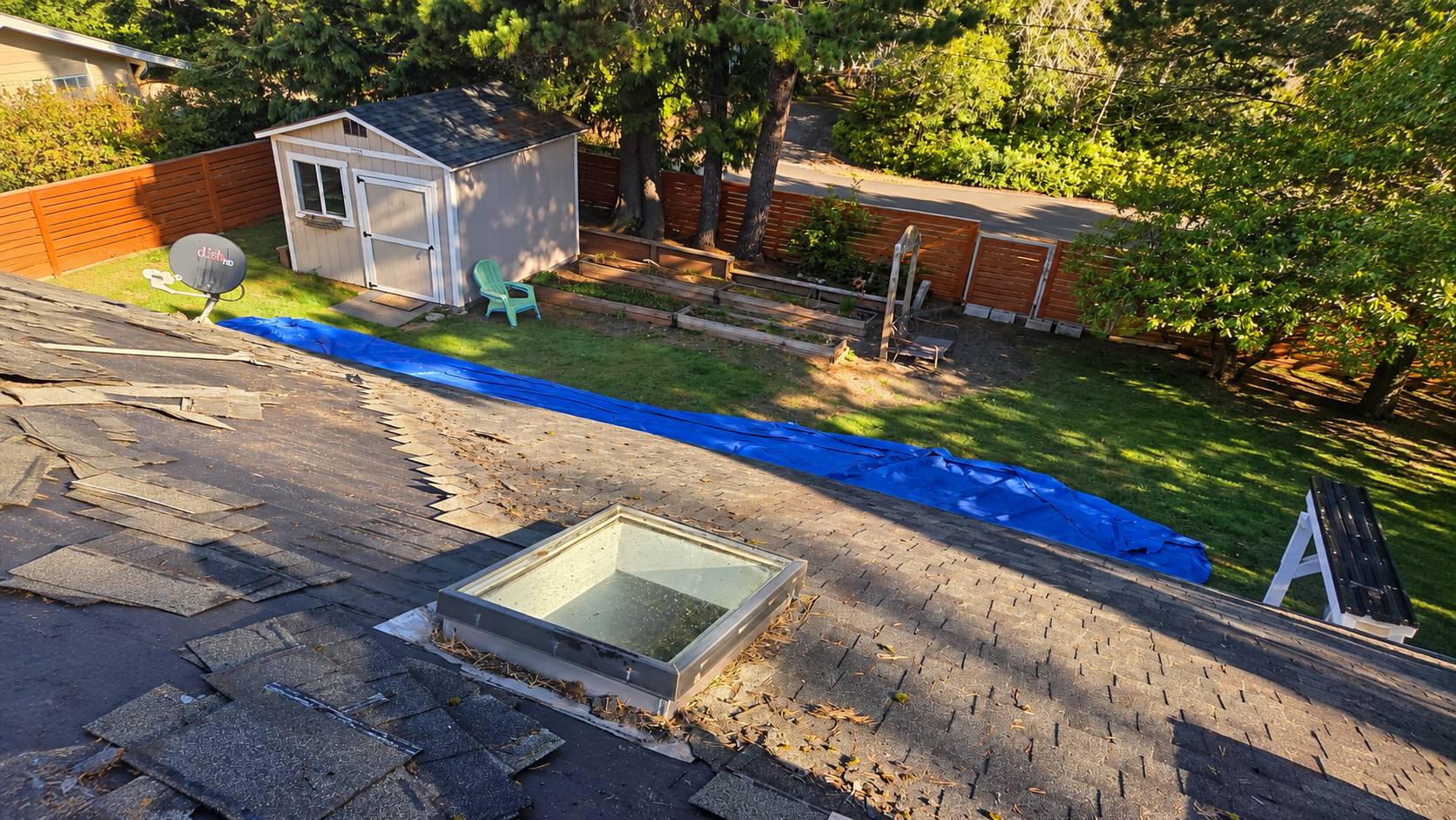 Roof replacement by Safeguard Roofing on an Oregon home